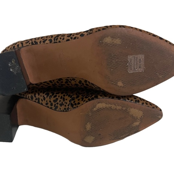 Cole Haan Women’s Classics Etta Ankle Bootie Leopard Print Real Fur size 8 - Picture 6 of 8
